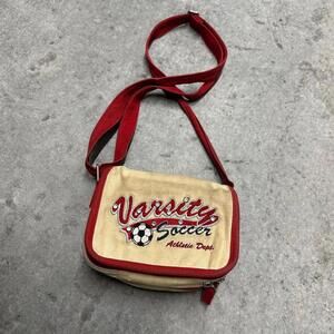 Y2K Varsity Soccer Athletic Dept. Wallet Crossbody Bag